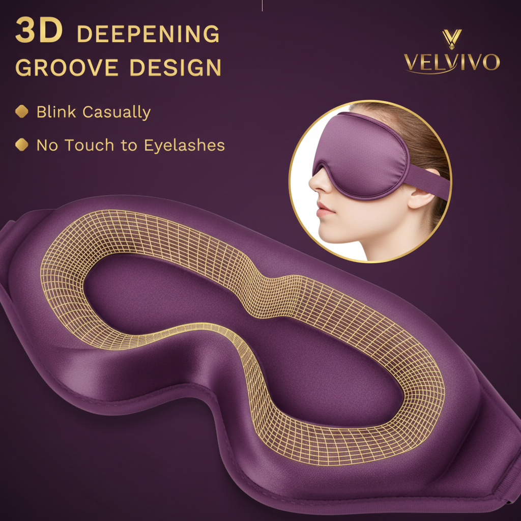 Antifaz para Dormir Velvivo Comfort