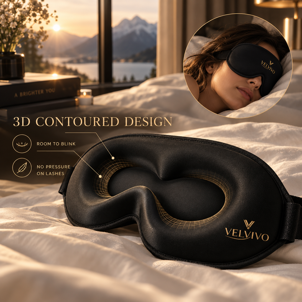 Velvivo Komfort-Schlafmaske