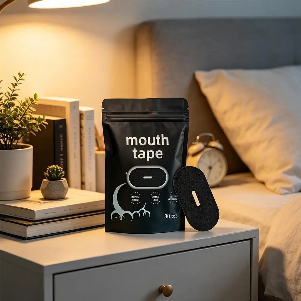 Mouth Tape for Sleeping Sleep Open Mouth Breath Correction Elastic Tape Stops Closed To Form Healthy Nasal Breathing Habit