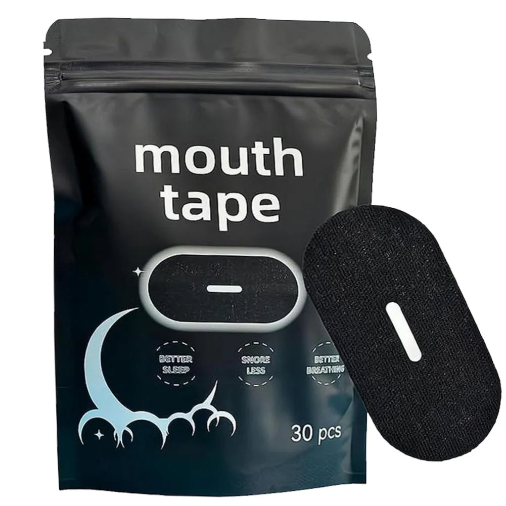 Mouth Tape for Sleeping Sleep Open Mouth Breath Correction Elastic Tape Stops Closed To Form Healthy Nasal Breathing Habit
