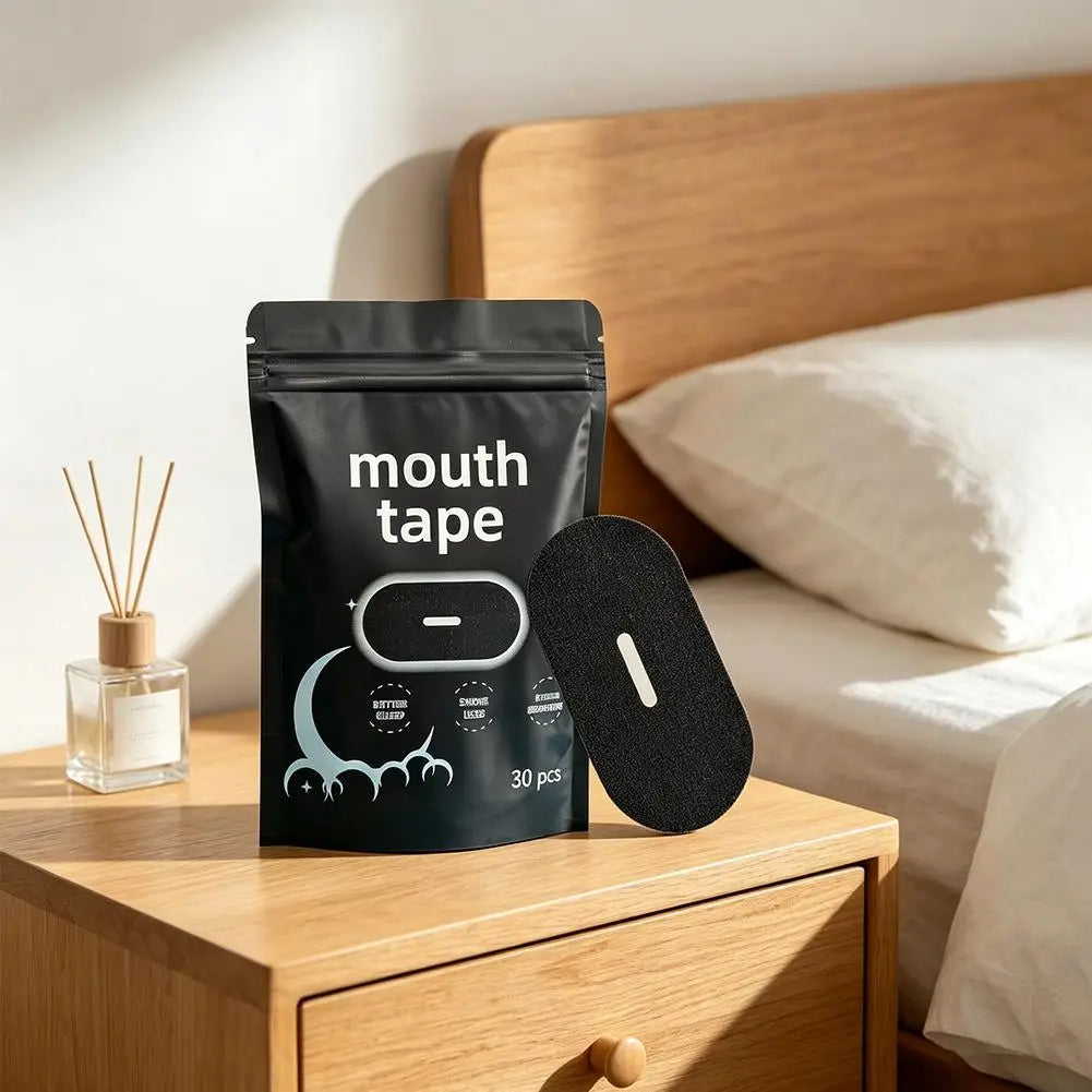 Mouth Tape for Sleeping Sleep Open Mouth Breath Correction Elastic Tape Stops Closed To Form Healthy Nasal Breathing Habit